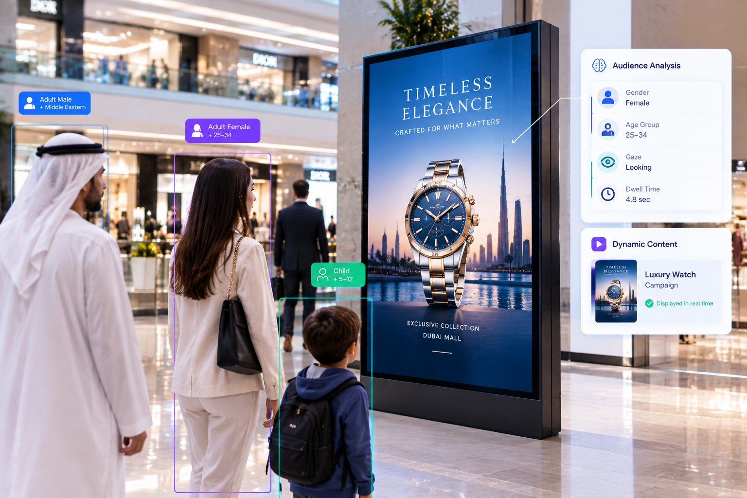 Dynamic Content Triggering for Digital Signage